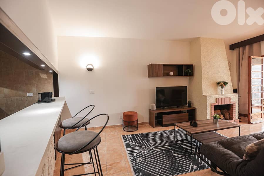 L19661 - Lovely One Bedroom Furnished Chalet For Rent in Faytroun 3