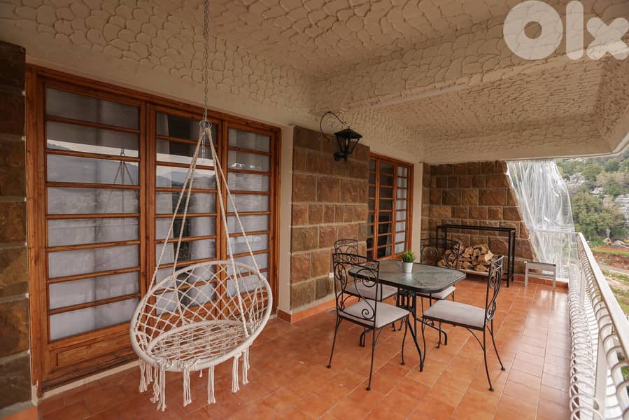 L19661 - Lovely One Bedroom Furnished Chalet For Rent in Faytroun 5
