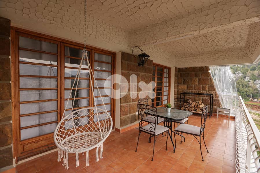 L19661 - Lovely One Bedroom Furnished Chalet For Rent in Faytroun 7