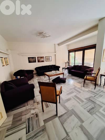 Bright and furnished apartment in Hamra