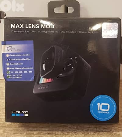 GO PRO MAX LENS MOD