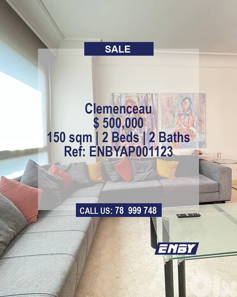 Apartment for sale Clemenceau | Prime Location | High ROI | Prime 0