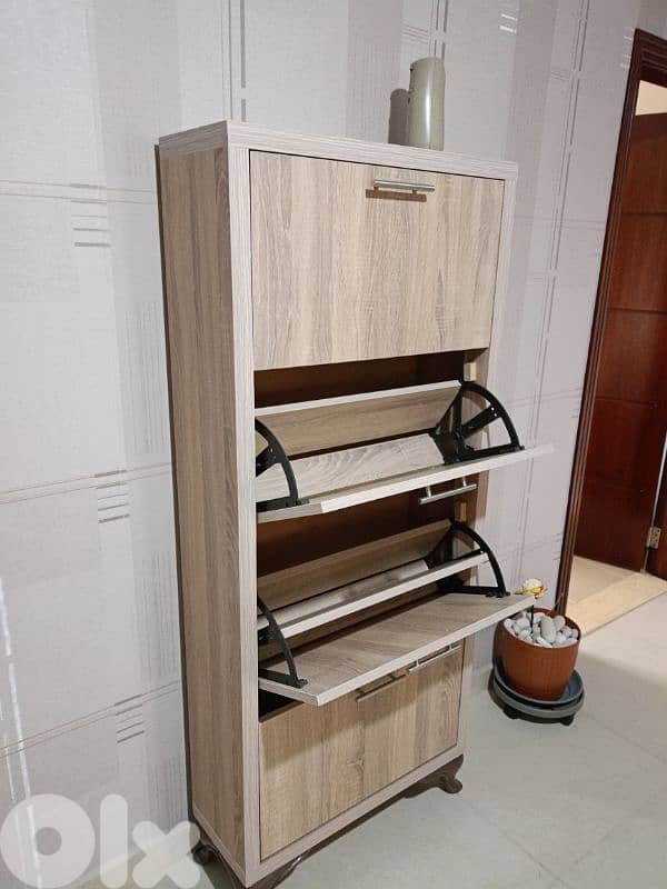 خزانه أحذية أربعة طبقات عدد 2 2