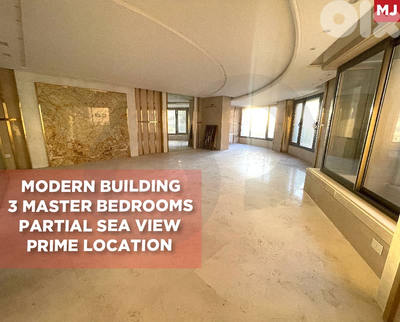 Luxury Apartment for Sale in Gated Raouche Building REF#MJ128266 0