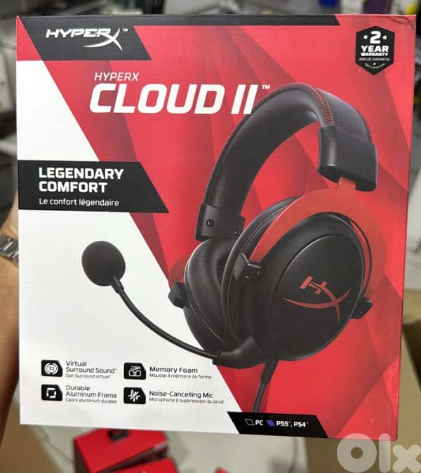 Hyperx cloud 2 gaming headset wired 0