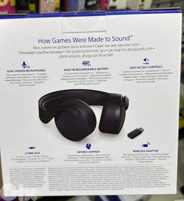 Ps5 pulse 3d wireless headset black 1