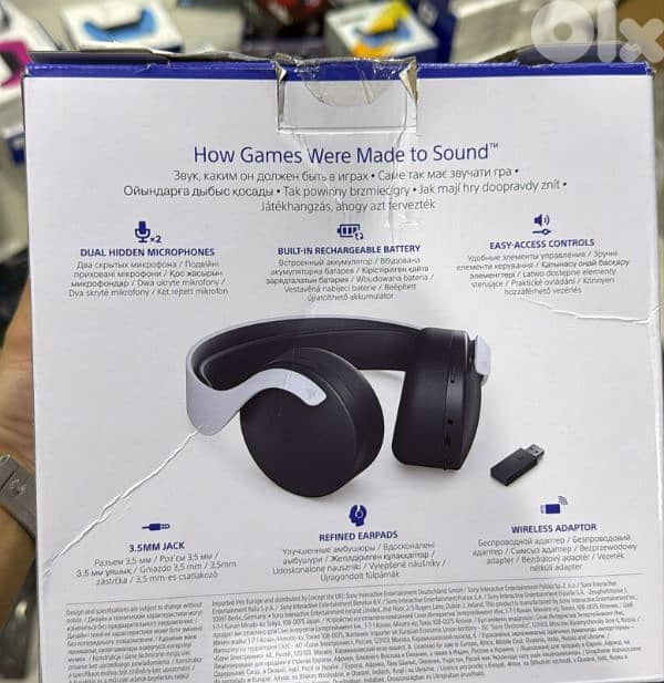 Ps5 pulse 3d wireless headset white 1