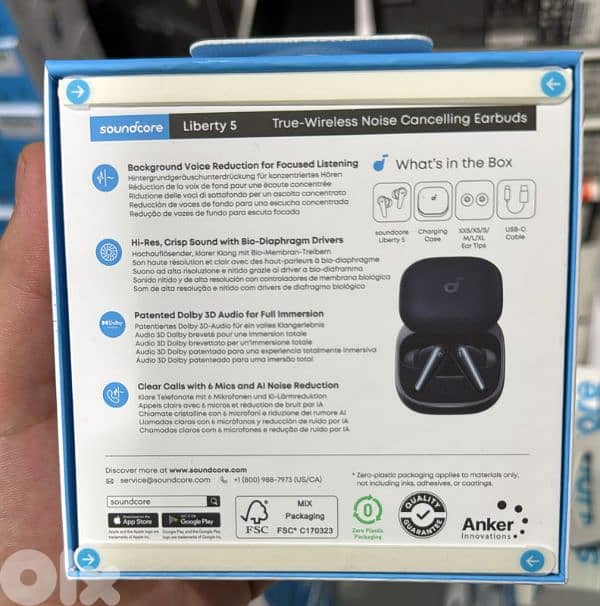 Anker Soundcore liberty 5 black 1