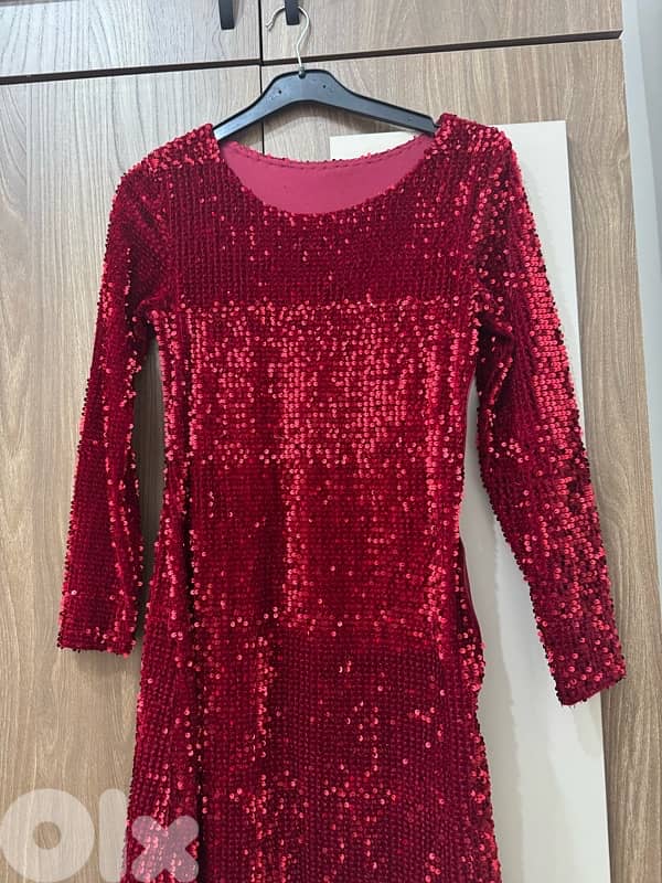 High quality red dress 1