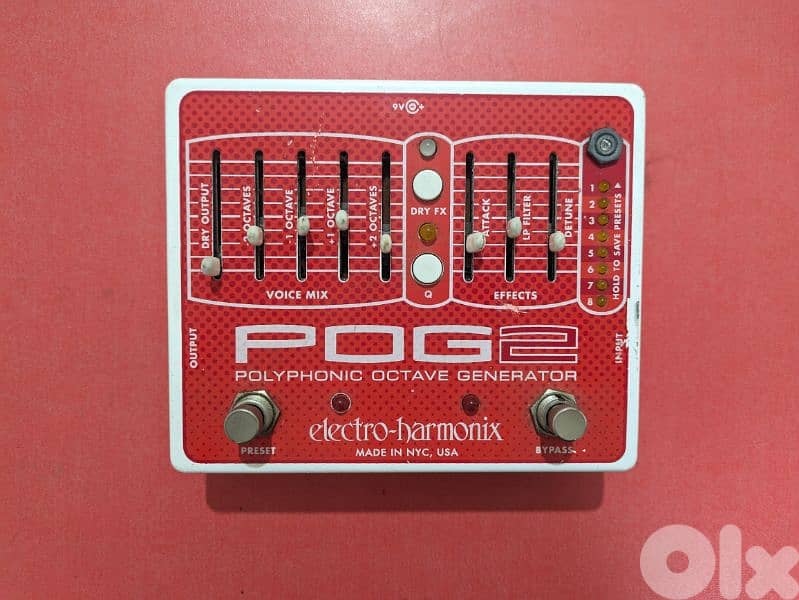 ElectroHarmonix POG2 pitch shifter 0