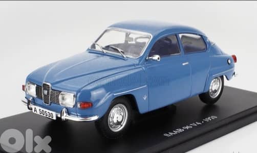 Saab 96 V4 (1970) diecast car model 1;24