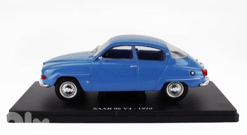 Saab 96 V4 (1970) diecast car model 1;24 1