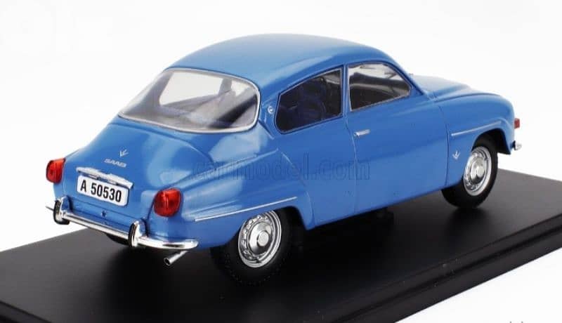 Saab 96 V4 (1970) diecast car model 1;24 2