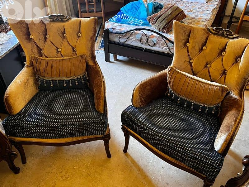 صالون خشب الزين 2