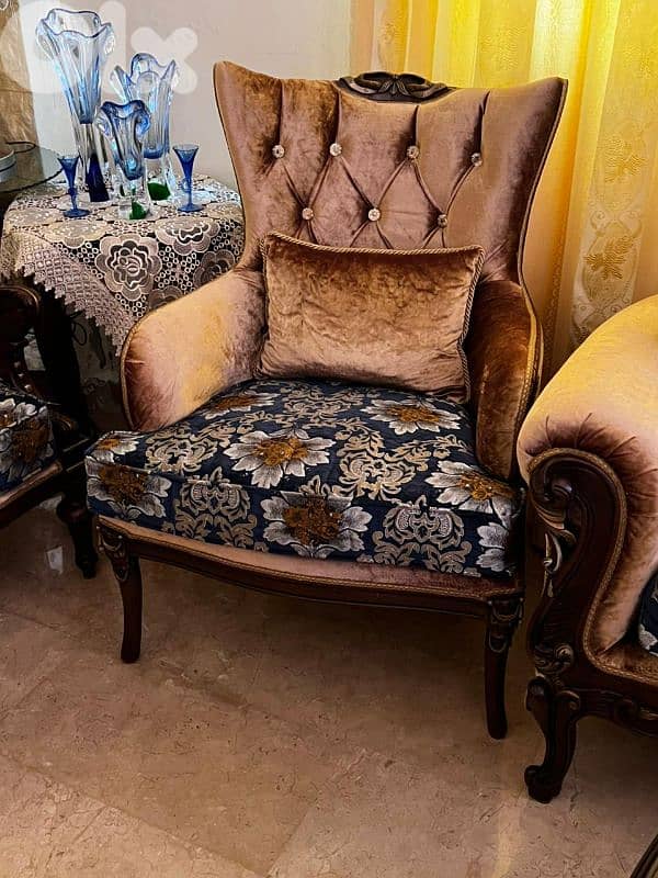 صالون خشب الزين 6