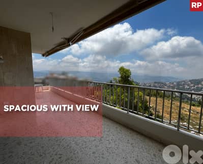 Spacious, great view, metn, dahr el sawan/ضهر الصوان REF#RP128279