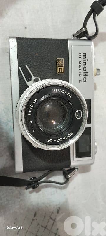 old minotta camera 0