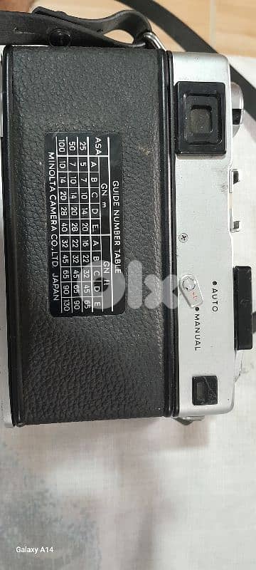 old minotta camera 1