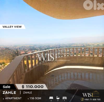 156 SQM Apartment for SALE in Zahle!