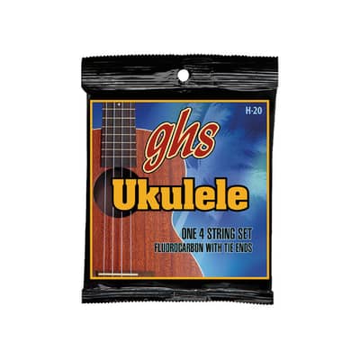 GHS H-20 SET – Fluorocarbon Ukulele Strings – Soprano/Conce