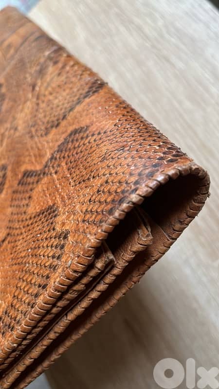 GENUINE PYTHON LEATHER PORTFOLIO 1