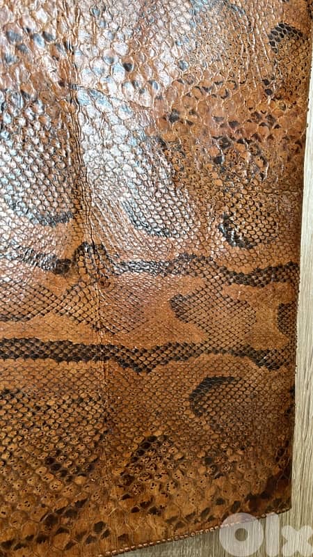 GENUINE PYTHON LEATHER PORTFOLIO 2