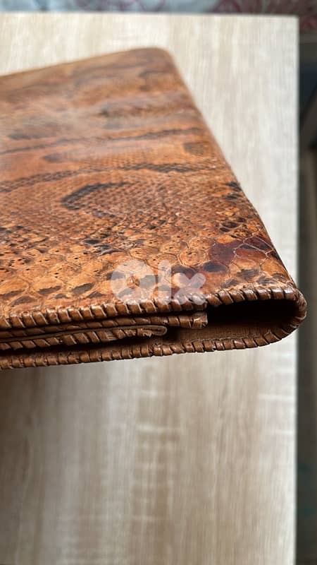 GENUINE PYTHON LEATHER PORTFOLIO 3