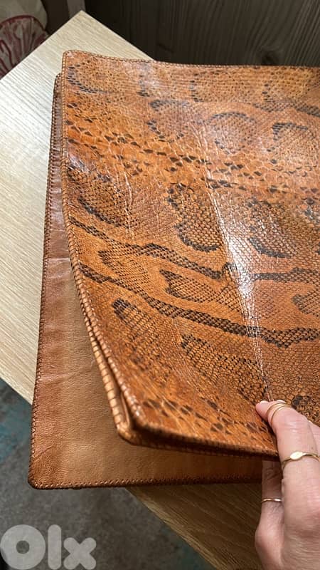 GENUINE PYTHON LEATHER PORTFOLIO 5
