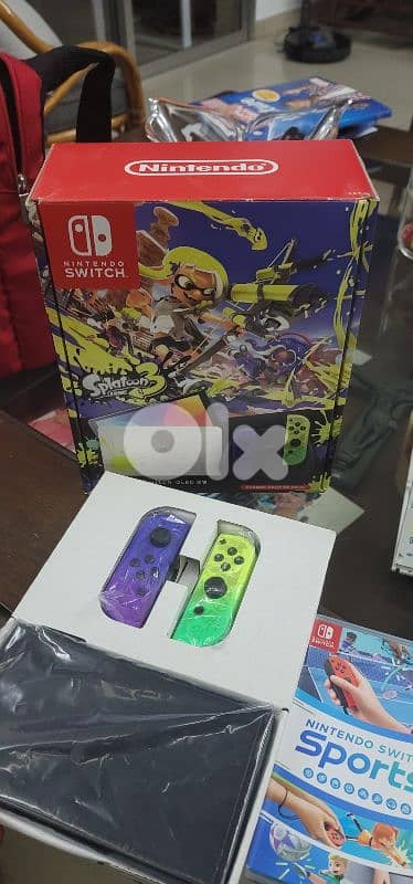 nintendo switch oled splatoon 3 edition