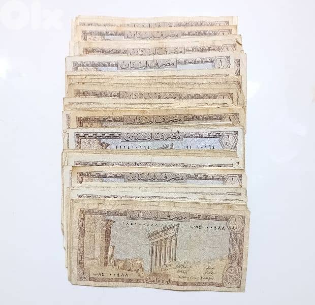 100 حبة ليرة لبنانية 1980 مستعمل 0