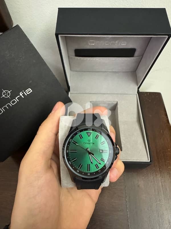 omorfia green dial 0
