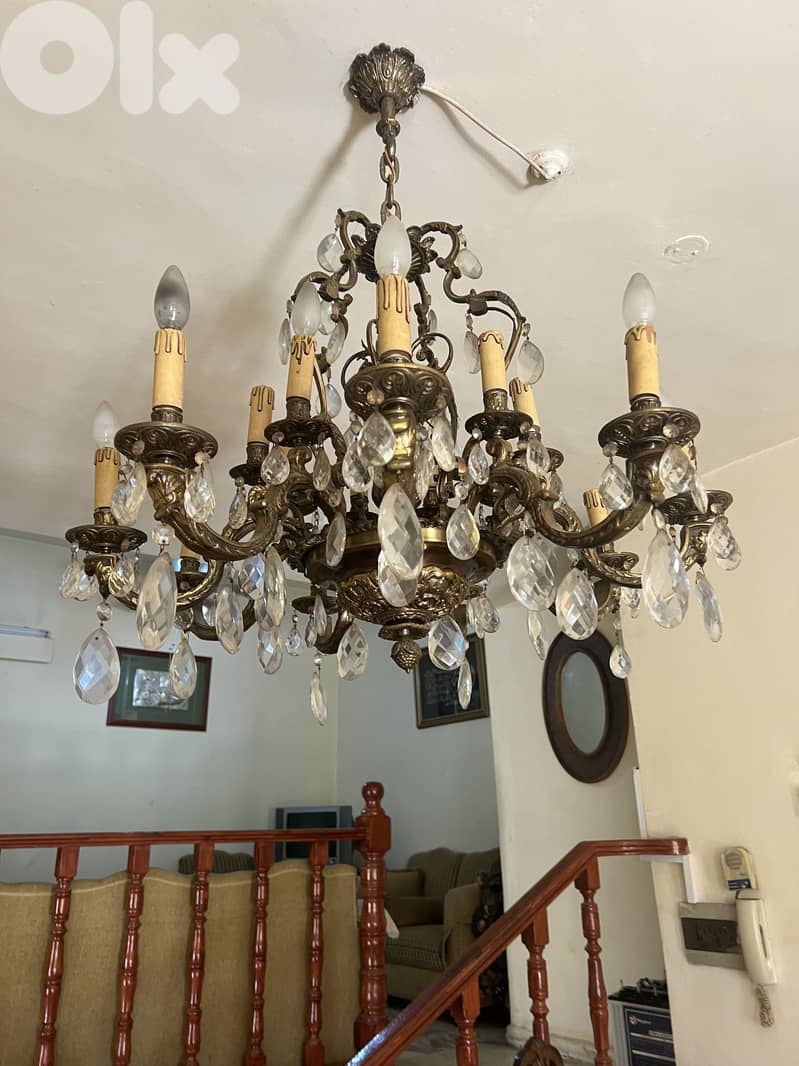 Chandelier antique 2