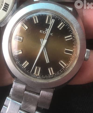 edox manual  swiss watch