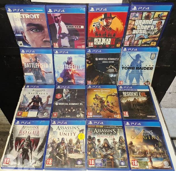 Used PS4 games. check description for more information 0