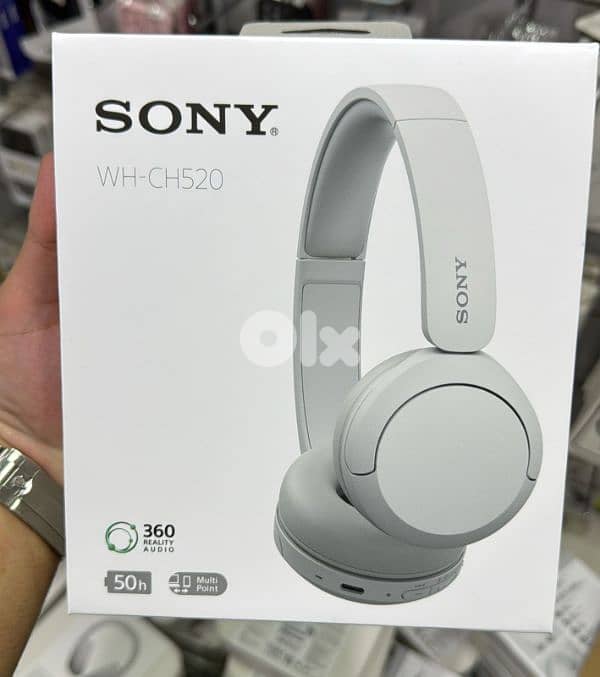 Sony WH-CH520 Headphone white 0