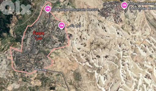 A 505 SQM Land for sale in Fakra - أرض للبيع في فقرا