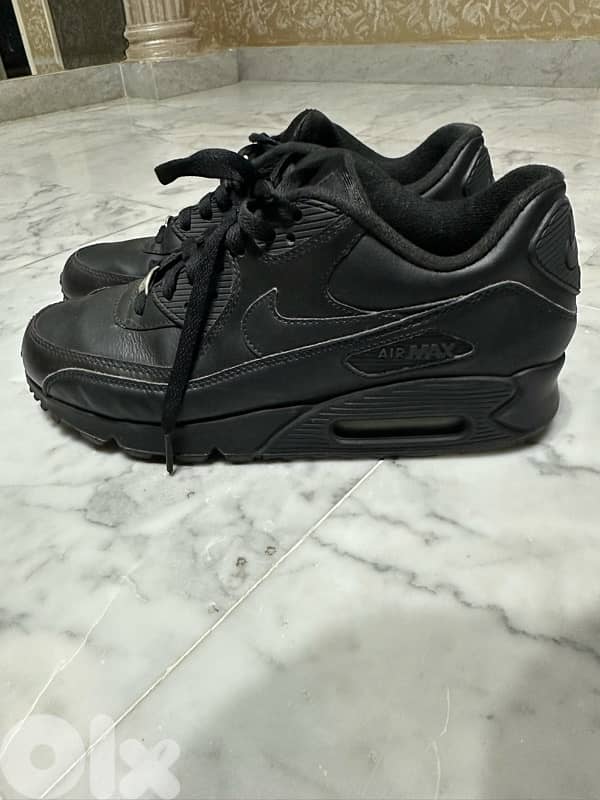 airmax black leather 42.5 0