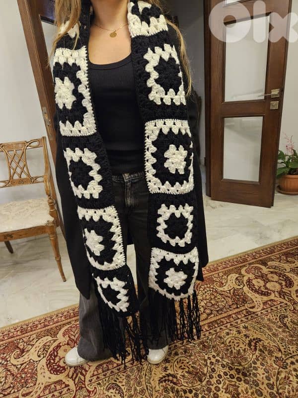 Handmade crochet scarf 1