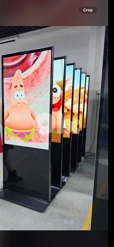 شاشه عرض للبيع ستاند ٥٥ انش