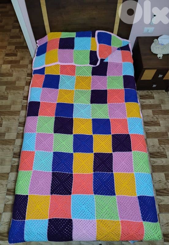 handmade crochet blanket 2