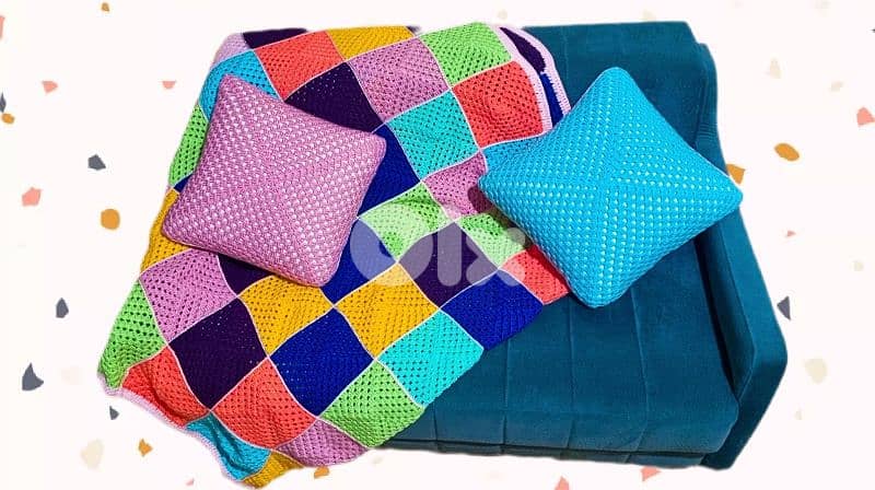 handmade crochet blanket 5