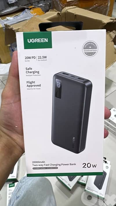 Ugreen 20k 20w two-way Fast charge power bank
