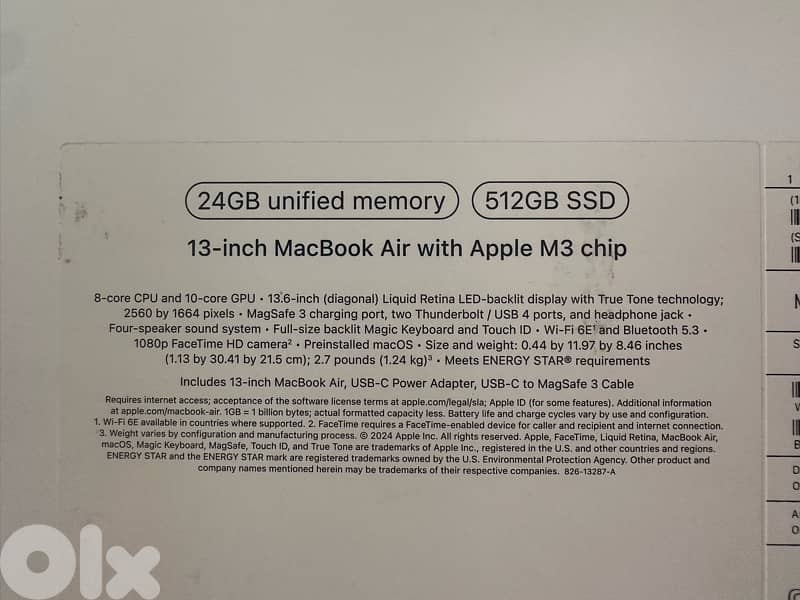 13-inch M3 Macbook Air 2