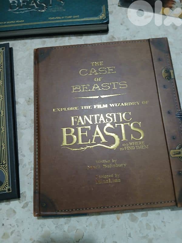 Rare Fantastic Beasts Harry Potter book collection. 1