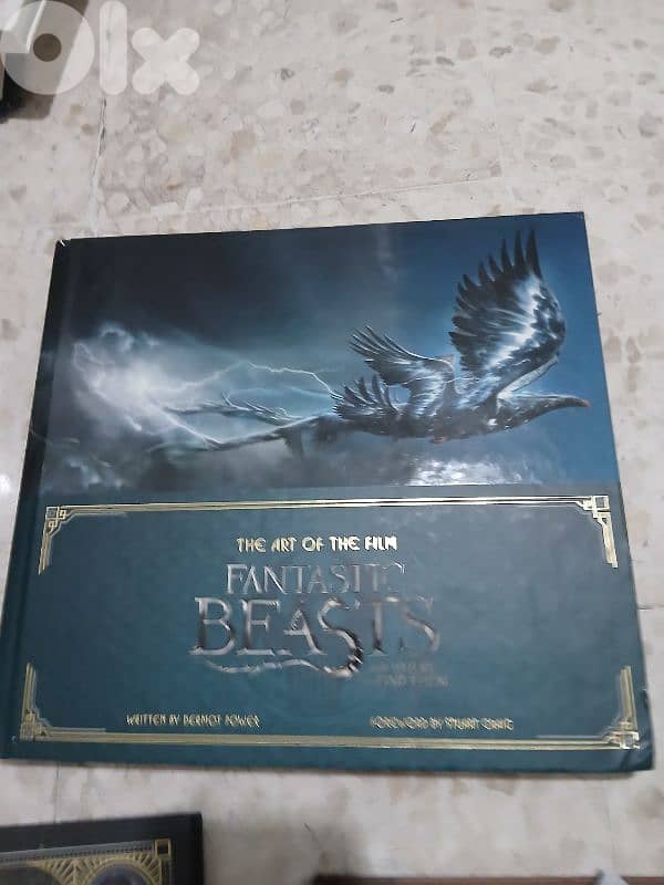 Rare Fantastic Beasts Harry Potter book collection. 4