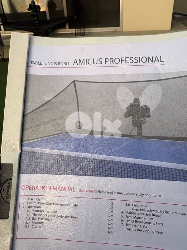 tennis table robot (pingpong) 3