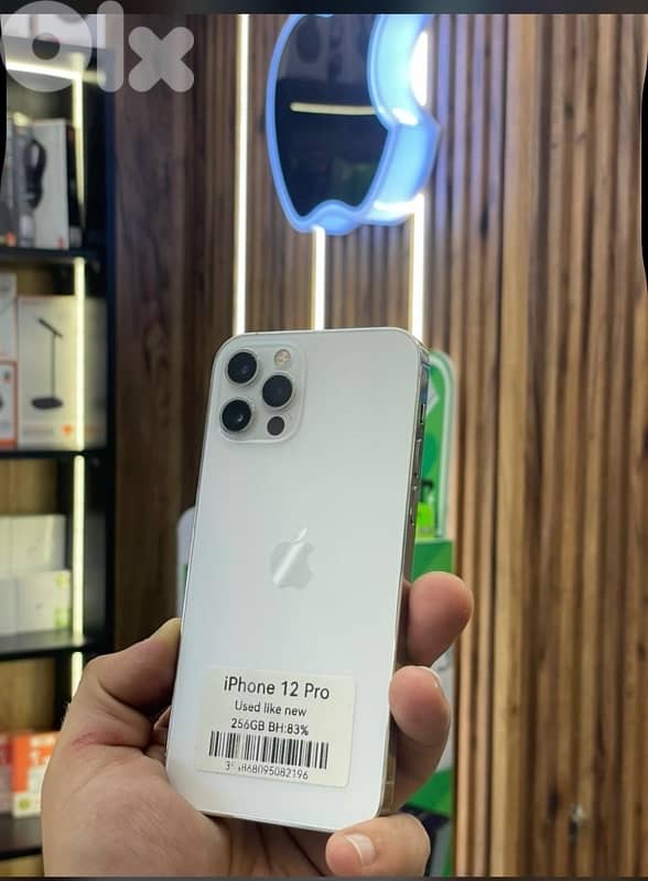 iphone 12 Pro 256Gb like new battery health 84% 0