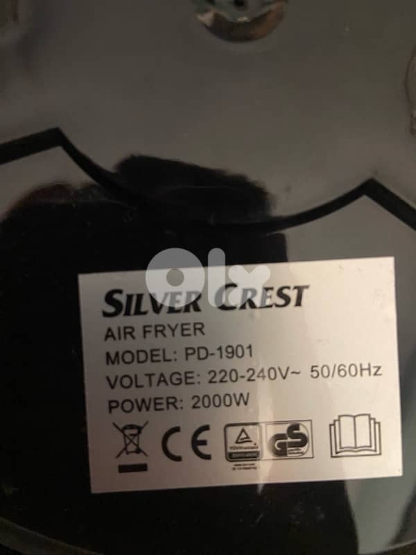 Air Fryer Silver Crest 4