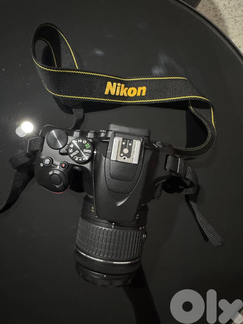 Camera nikon D3500 شبه جديدة بحالة ممتازة 1