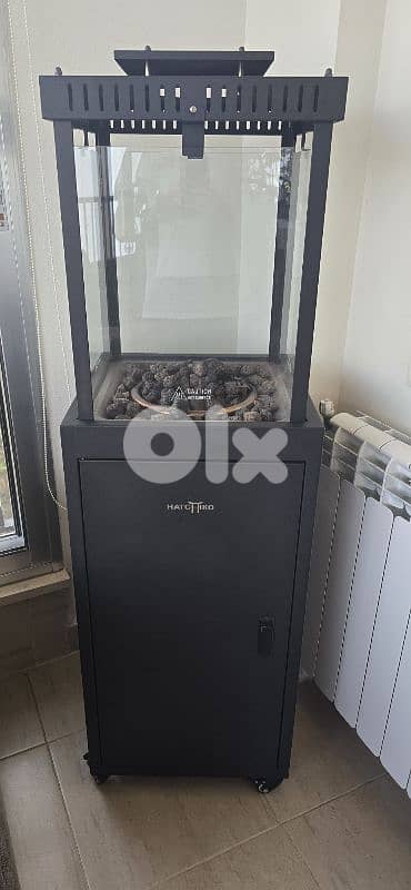 Hatchiko Indoor/Outdoor Gas Heater – with Lava Stones 0